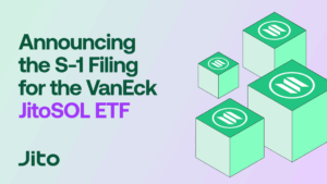VanEck Proposes a JitoSOL Exchange-Traded Fund (ETF)