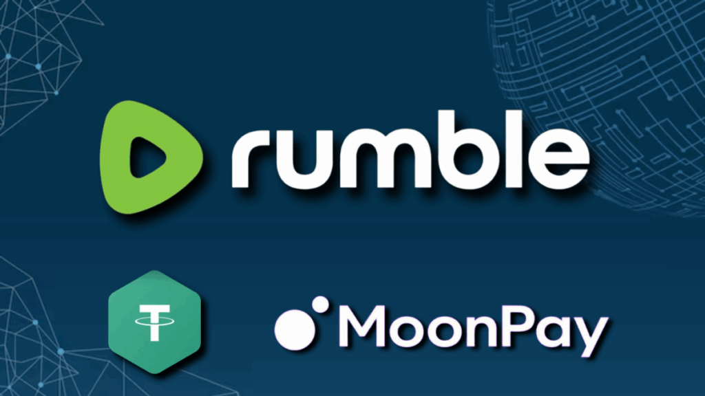 Rumble Announces Crypto Wallet With Tether and MoonPay for Creator Monetization