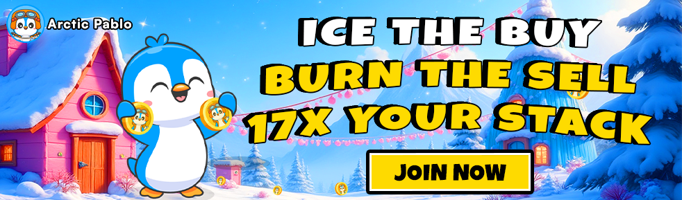 Arctic Pablo Coin Stage 37 presale with BONUS100, BANANAS31 at $0.007, Memecoin MEME price $0.002 – top new meme coins to buy for 2025