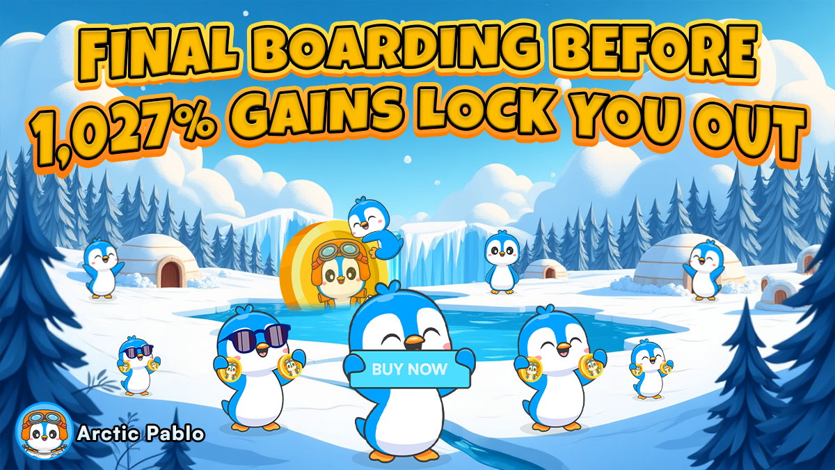 Arctic Pablo Coin Presale, Buy Arctic Pablo Now, Meme Coin ROI Opportunity, Top Meme Coin Investments 2025, Arctic Pablo Token Price, High ROI Meme Projects, Arctic Pablo Referral Rewards, Arctic Pablo Coin News, Arctic Pablo Crypto Update, Meme Coins Presale August
