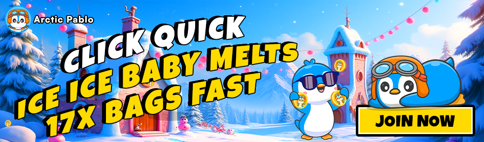 Arctic Pablo Coin Stage 37 presale with BONUS100, BANANAS31 at $0.007, Memecoin MEME price $0.002 – top new meme coins to buy for 2025