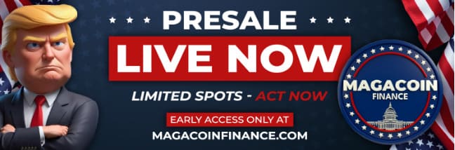 Presale Almost Sold Out — MAGACOIN FINANCE Hits $13M With Ethereum and BONK Surge
