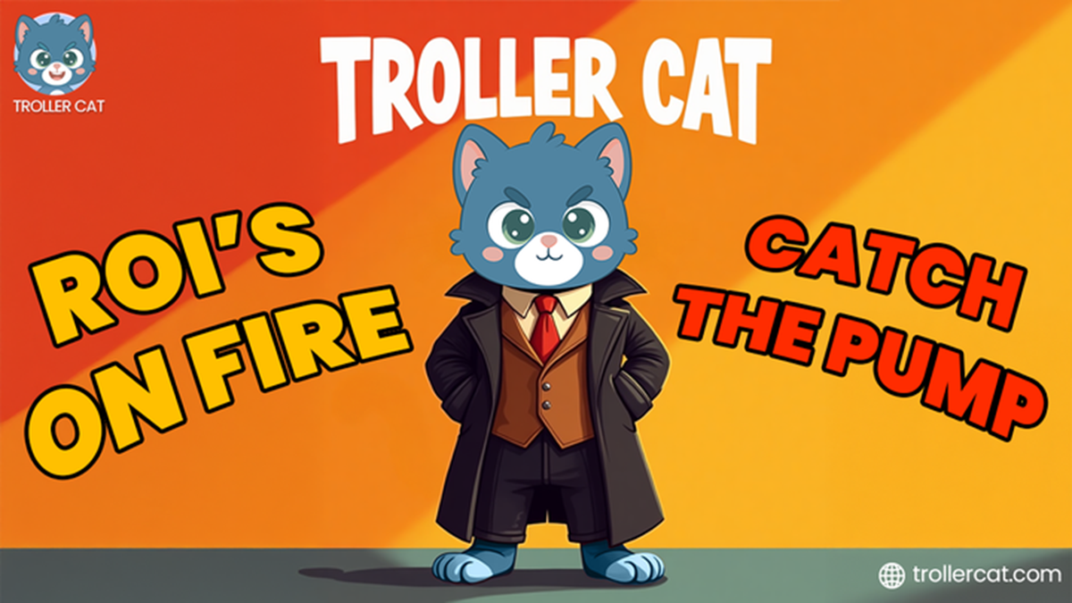 Troller Cat presale stage 16, Best cryptos to join for long term, Shiba Inu vs Troller Cat, Coq Inu price update, meme coin referral system, 2238% ROI crypto, $TCAT liquidity lock, Coq Inu meme community, Shiba Inu price trend, join crypto presale now.