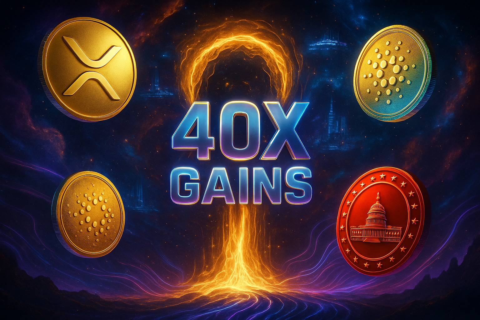 XRP, Cardano & MAGACOIN FINANCE Forecast for 40x Gains in Latest Altcoin Rankings