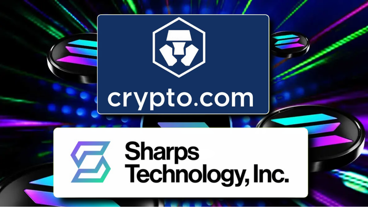Partnership Between Crypto.com and Sharps Technology Boosts Solana Treasury Tools