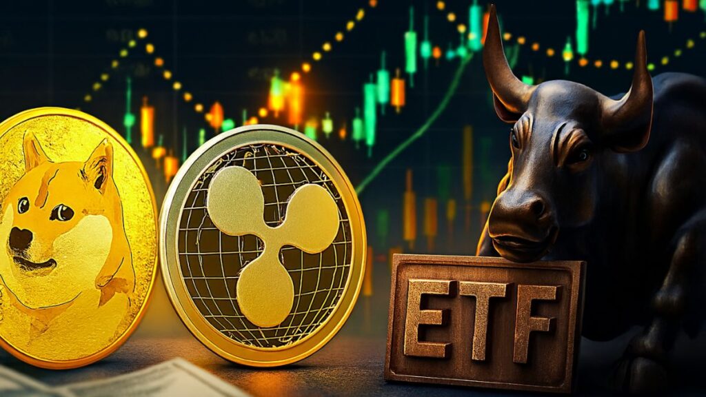 DOGE and XRP ETFs Shock Analysts With $54.7M Day-One Boom