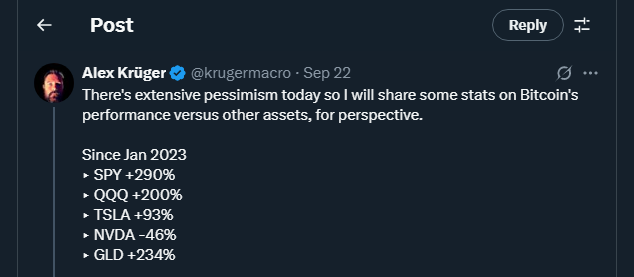 Tweet by krugermacro