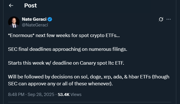 Tweet by NateGeraci