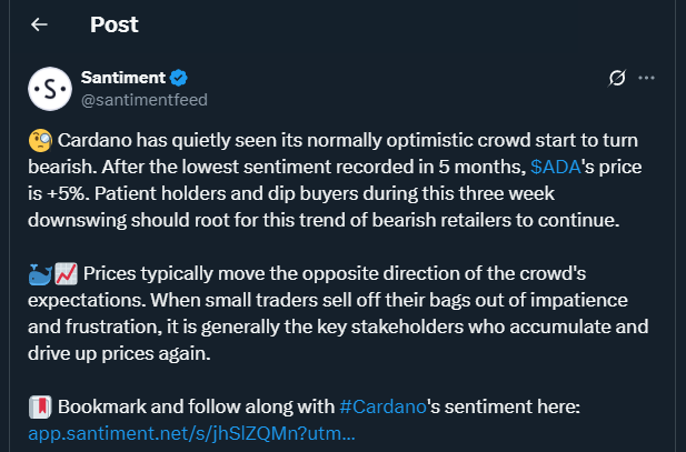 Tweet by santimentfeed