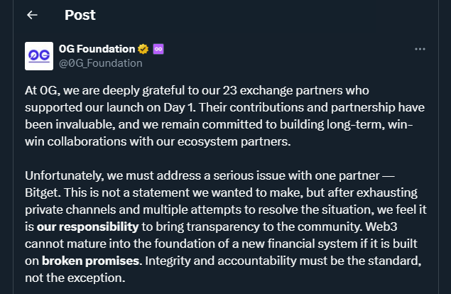 Tweet by 0G_Foundation