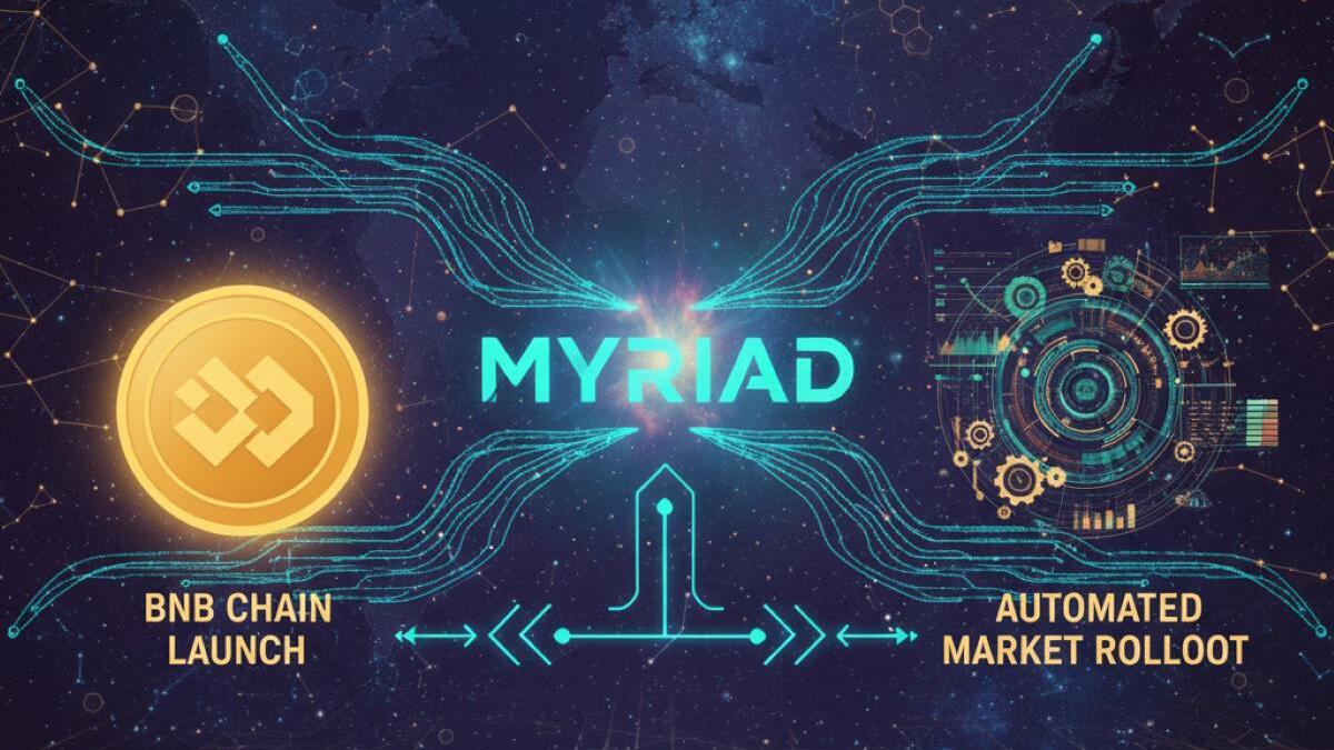 Myriad announced today the official launch of its ecosystem on the BNB Chain, introducing a suite of automated markets