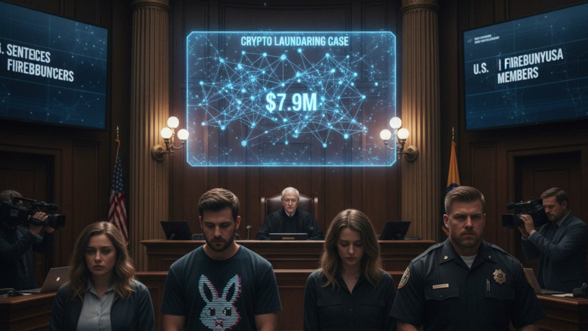 U.S. authorities have sentenced several members of the FireBunnyUSA group after uncovering a multimillion-dollar cryptocurrency laundering scheme