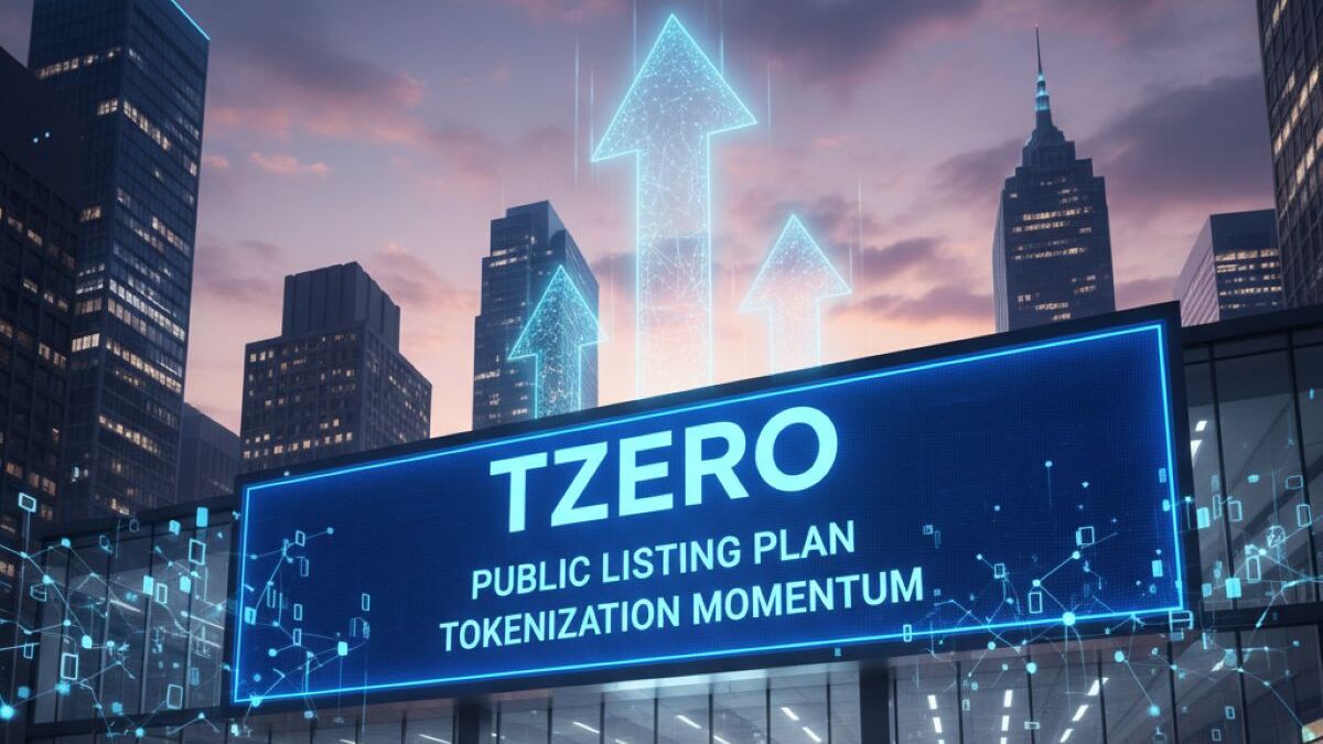 TZERO announces plans for a public listing, aiming to expand its regulated tokenization platform across securities, real estate, and digital assets.