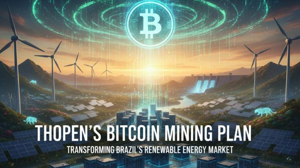 Brazilian solar firm Thopen explores Bitcoin mining to monetize surplus renewable energy and offset curtailment losses, boosting efficiency in the energy sector.