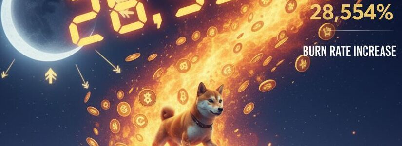 Shiba Inu’s burn rate skyrocketed 28,554%, destroying 29.4 million SHIB in 24 hours.