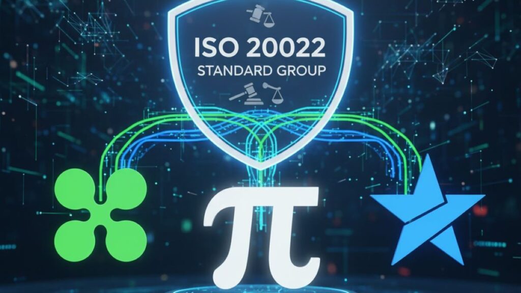 Pi Network joins Ripple and Stellar in the ISO 20022 group, signaling a major leap toward global payments integration and regulatory recognition.