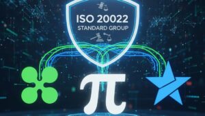 Pi Network joins Ripple and Stellar in the ISO 20022 group, signaling a major leap toward global payments integration and regulatory recognition.