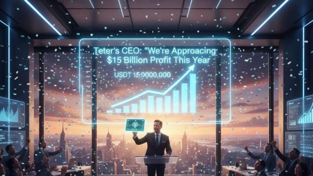 Tether expects nearly $15 billion in profit for 2025 as investor interest surges and valuations soar toward $500 billion.