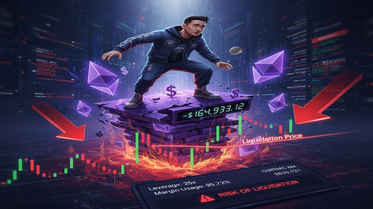 Trader "Machi Big Brother" holds a 25x leveraged long position on ETH valued at $10.1 million.