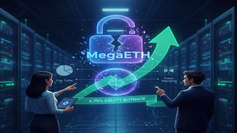 MegaETH bought back 4.75% of its equity and token warrants from pre-seed investors.