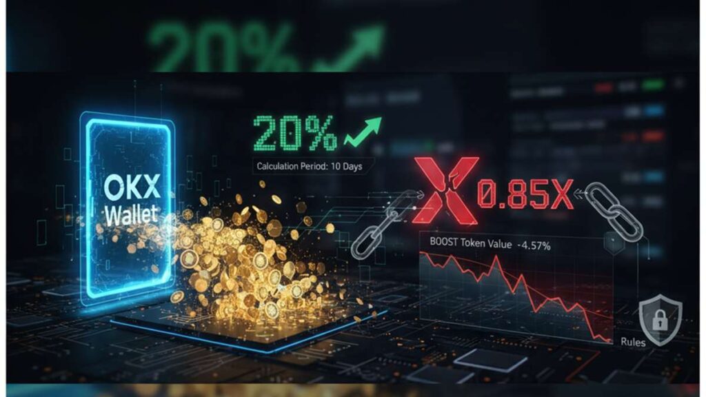 The OKX Wallet Boost program will be updated on November 3, 2025.