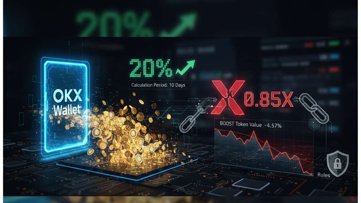 The OKX Wallet Boost program will be updated on November 3, 2025.