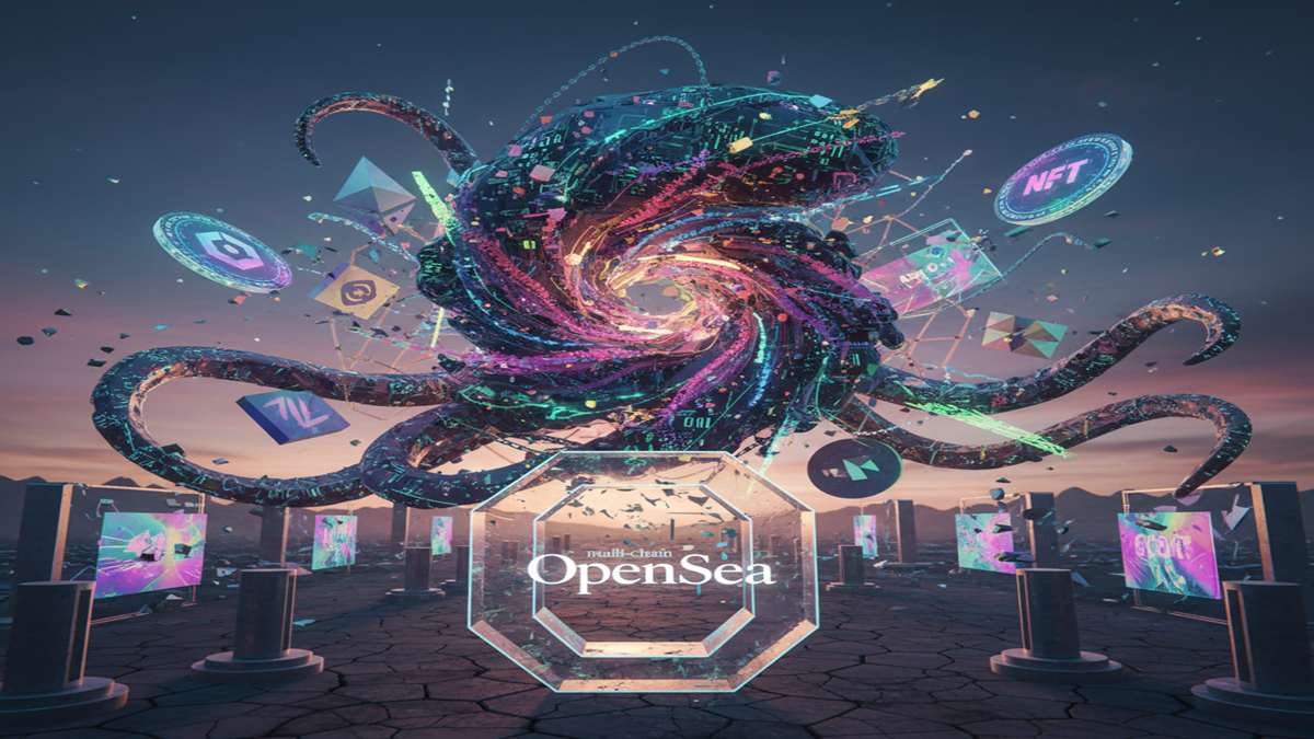 OpenSea is pivoting from an NFT marketplace to a trading aggregator for any token on 22 blockchains.
