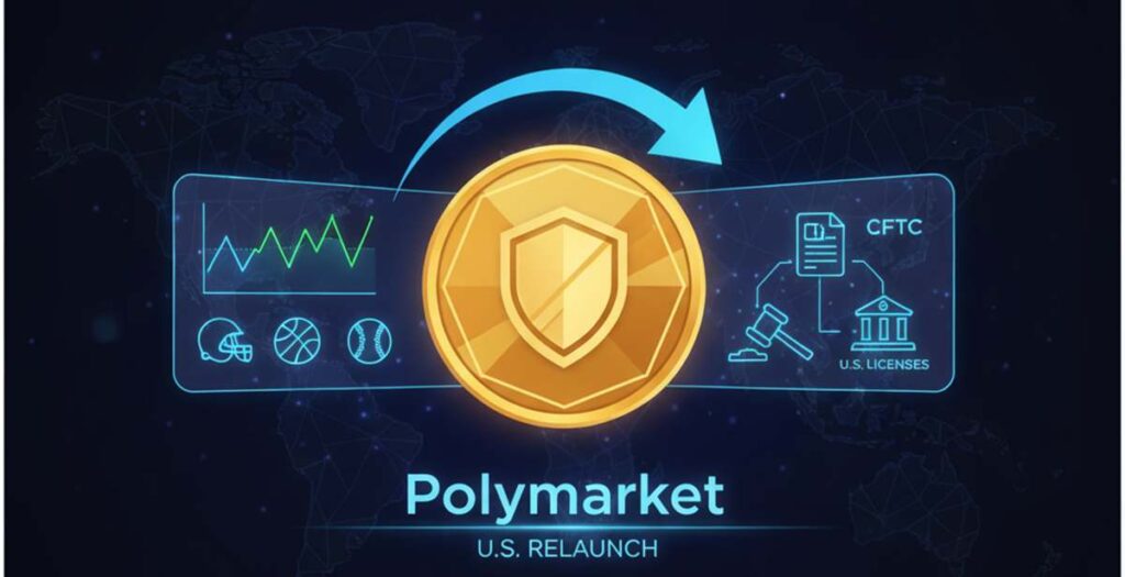 Polymarket plans an initial launch in the U.S. before the end of November, focusing on sports betting.