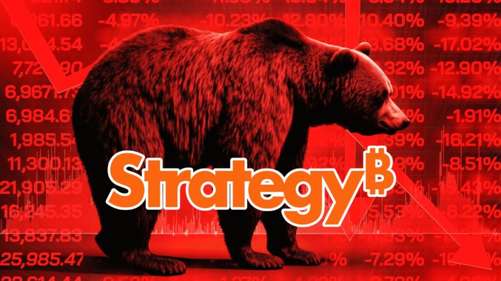 Strategy Stock Crashes 50% as Bitcoin Plunges Below $105K