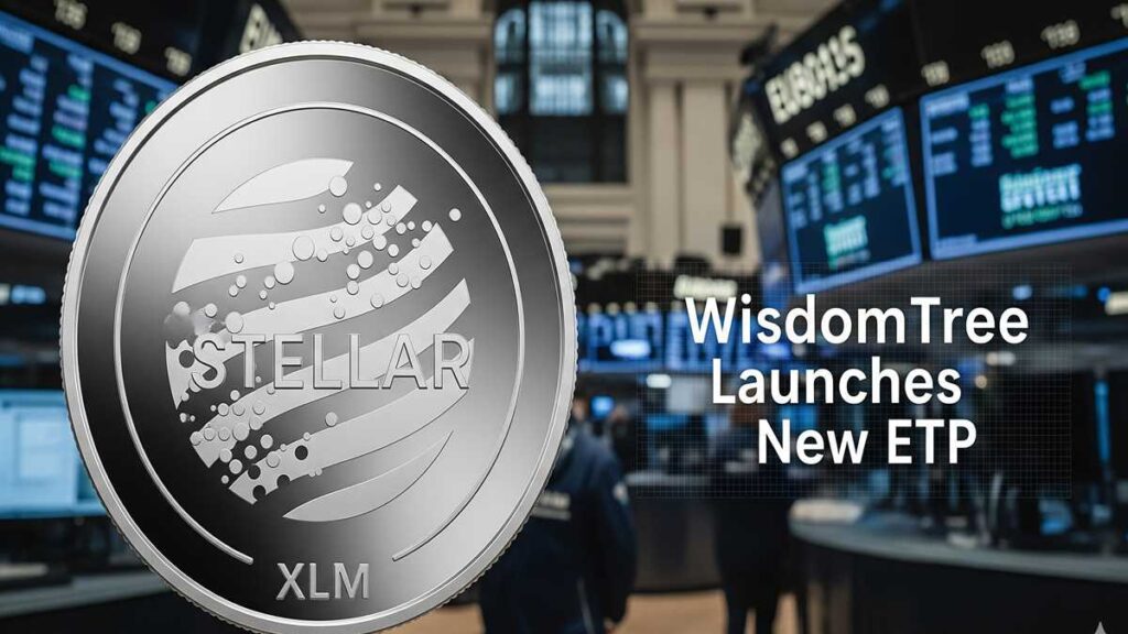 WisdomTree has listed an ETP that offers direct exposure to the price movements of Stellar (XLM