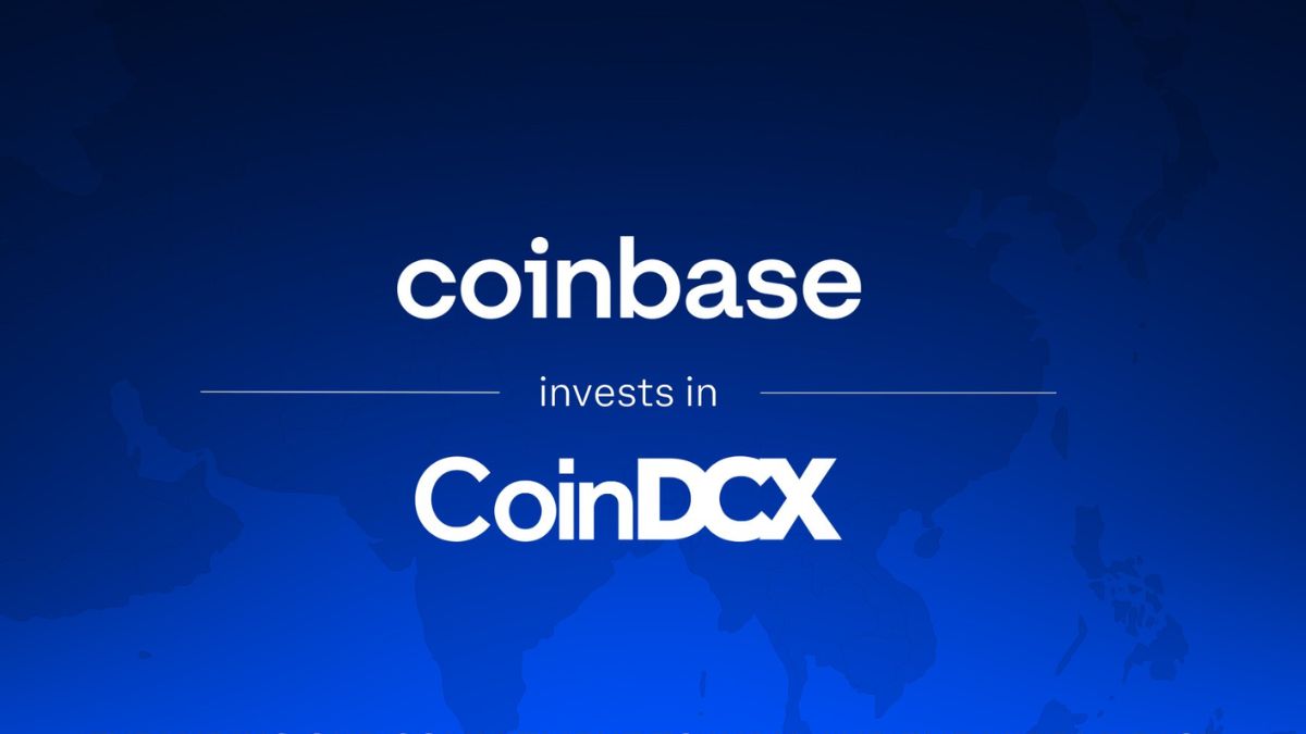 Coinbase Backs CoinDCX in Landmark Deal, Crypto Exchange Hits $2.45B Valuation