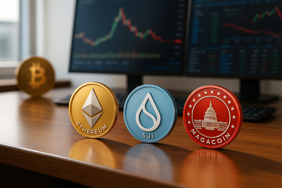 Bitcoin Falls Below $110K — Traders Eye Ethereum, SUI, and MAGACOIN FINANCE as Oversold Winners