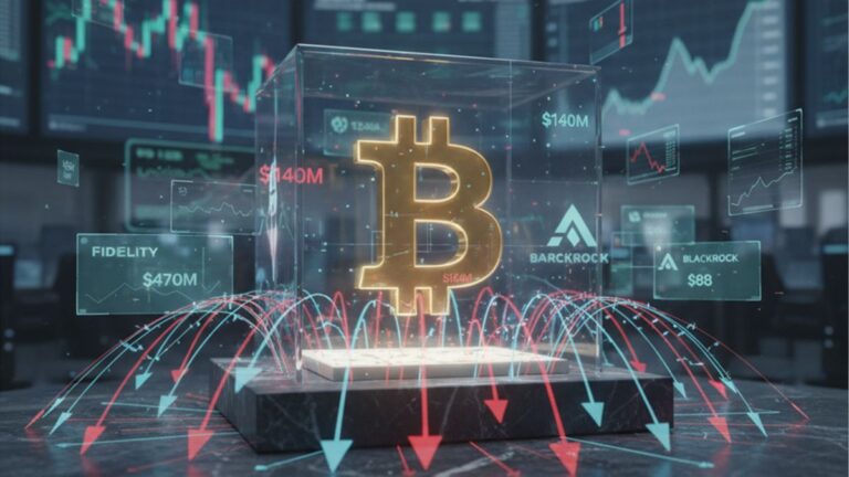 Bitcoin ETF outflows reach $470M following the Fed's rate cut. Fidelity and BlackRock funds lead withdrawals amid volatility