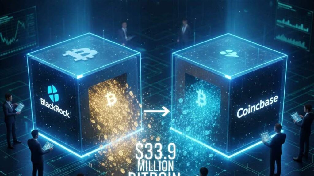 BlackRock deposits $383.9M in Bitcoin to Coinbase Prime, sparking speculation on potential market impact and institutional strategy.