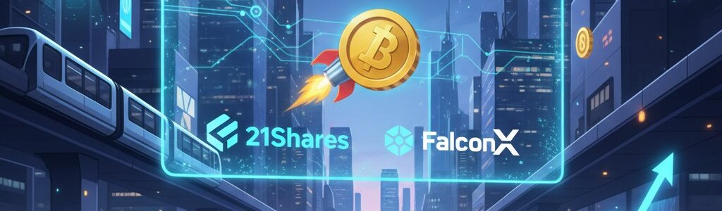 21Shares launches a leveraged Dogecoin ETF after acquiring FalconX.