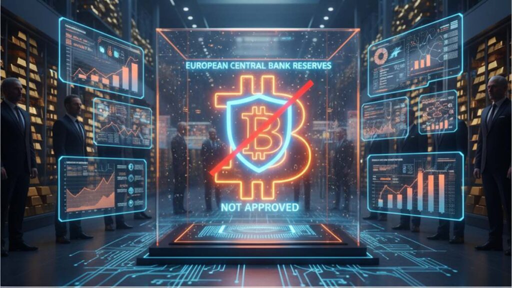 Bitcoin will not be included in EU reserves.