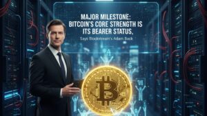 Adam Back highlights Bitcoin’s core strength as bearer money
