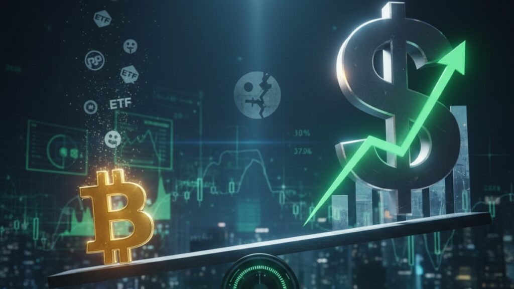 Analyst Jamie Coutts stated that Bitcoin’s recent price movements are being driven primarily by the strength of the U.S. dollar