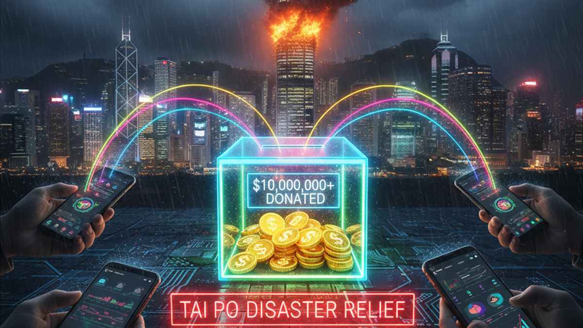 Crypto.com Pledges HK$10M Toward Tai Po Fire Relief Efforts