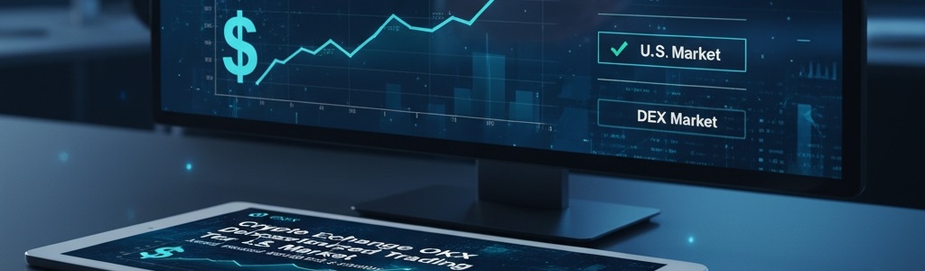 OKX launches decentralized trading in the U.S., letting users trade directly from wallets.