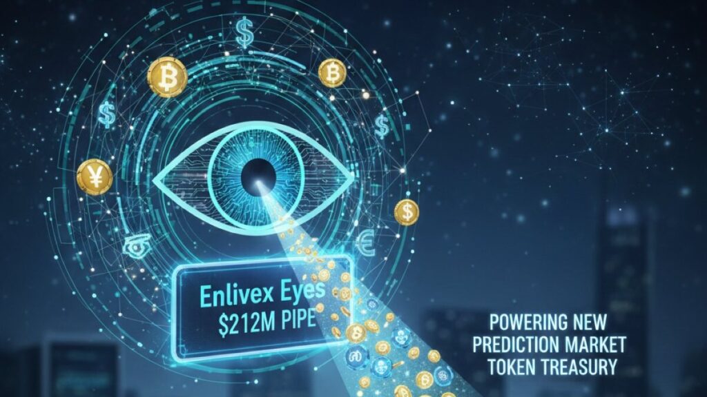 Enlivex announced plans to raise $212 million through a private investment in public equity (PIPE) to support its prediction market token treasury.
