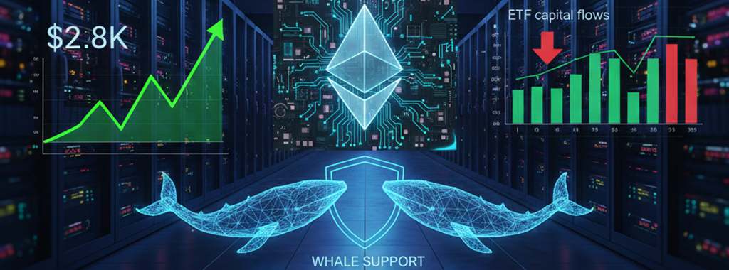 Ethereum stabilization through whale support