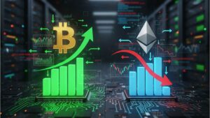 Capital flows into Bitcoin and Ethereum ETFs-