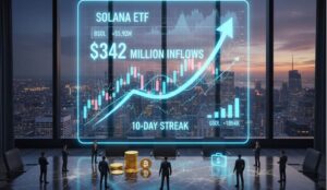 Solana ETF inflows $342.48 million