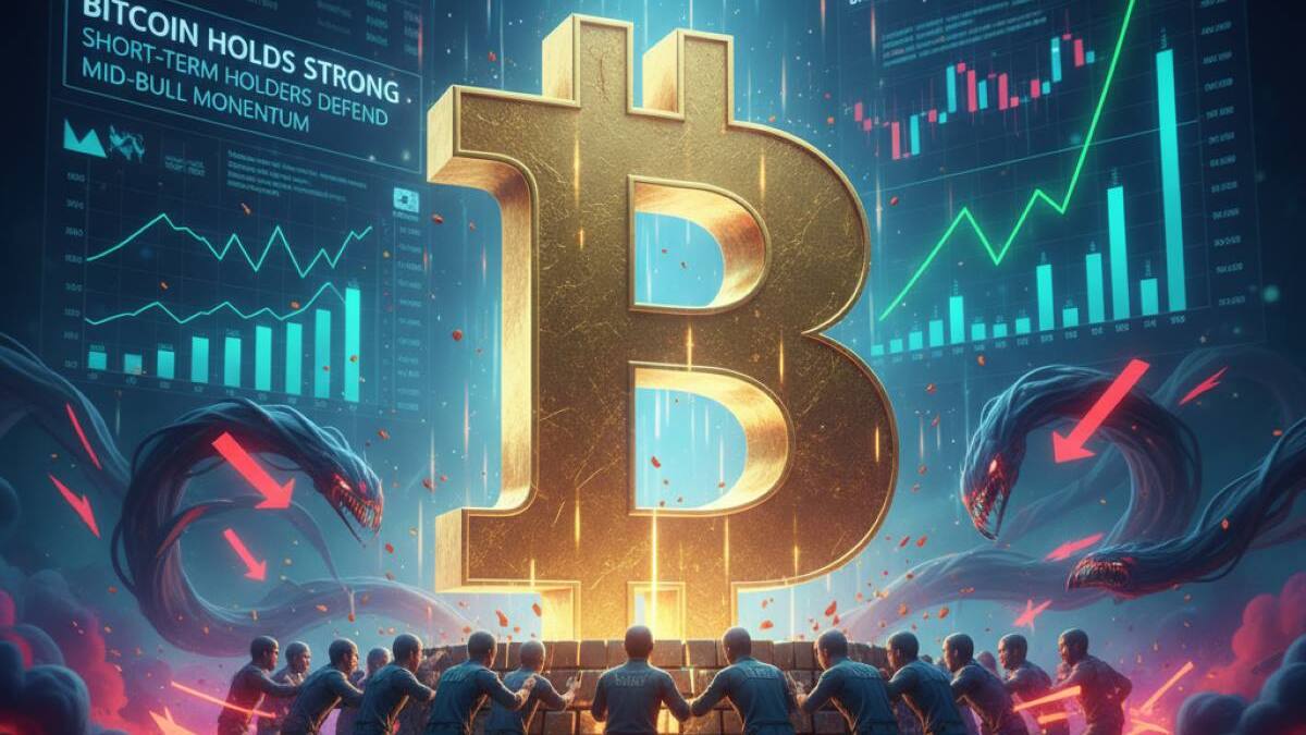 Bitcoin showed resilience against long-term holders (LTH) selling this week, while short-term holders (STH) continue defending key levels