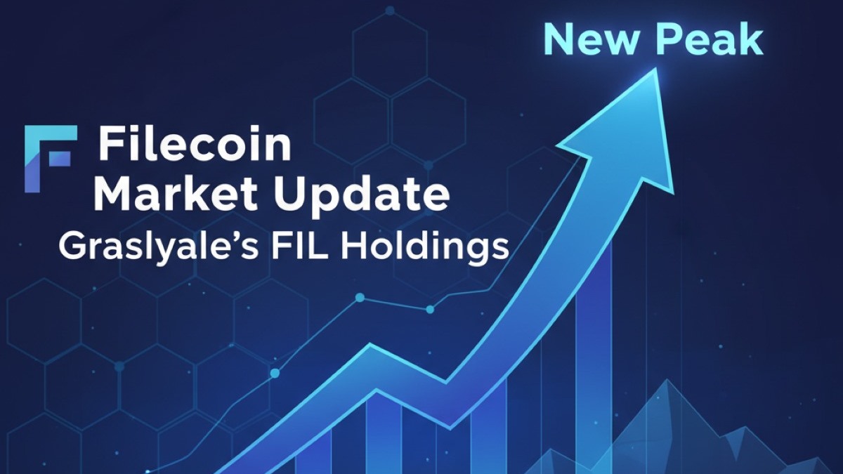 Grayscale’s Filecoin holdings hit 2.2M tokens as FIL surges 60%, signaling growing institutional confidence and renewed market interest.