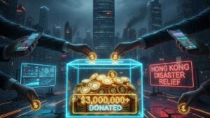 Crypto industry donates to Hong Kong fire victims