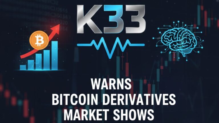 Crypto research firm K33 cautioned that the Bitcoin derivatives market is forming a “dangerous” setup as leverage surges