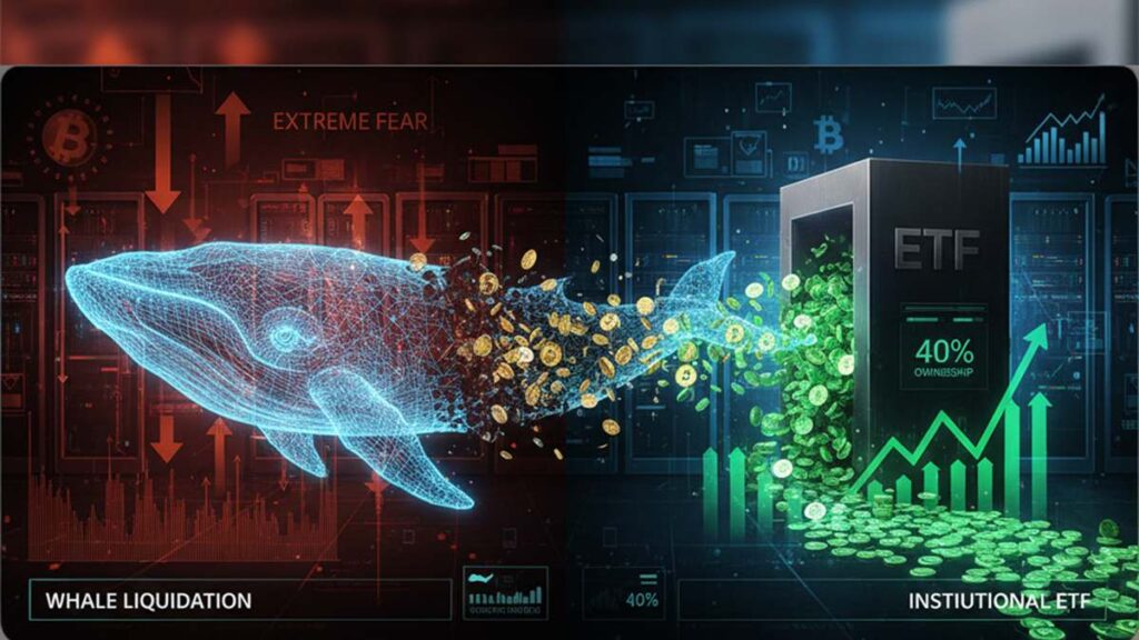 Liquidation of whales and institutional Bitcoin ETFs