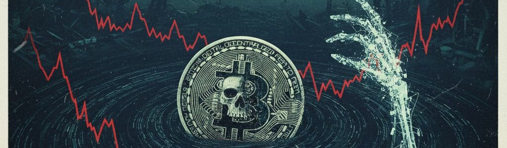 Crypto fear index drops to 10, lowest since July 2022, signaling extreme investor caution.